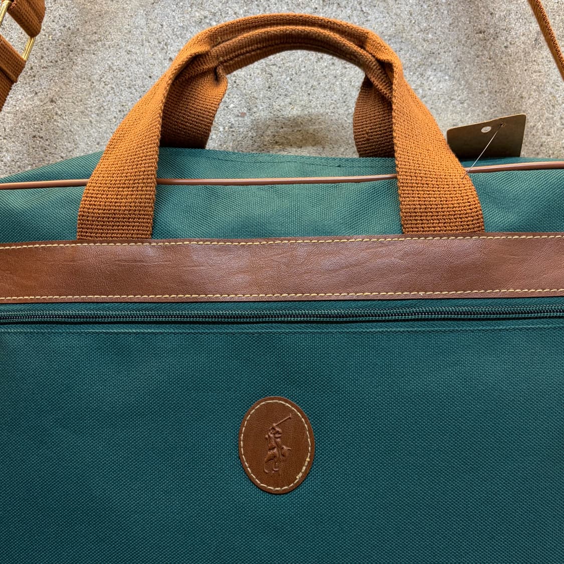 90s 미국 빈티지 폴로랄프로렌 크로스백 숄더백 서류가방 상품이미지8