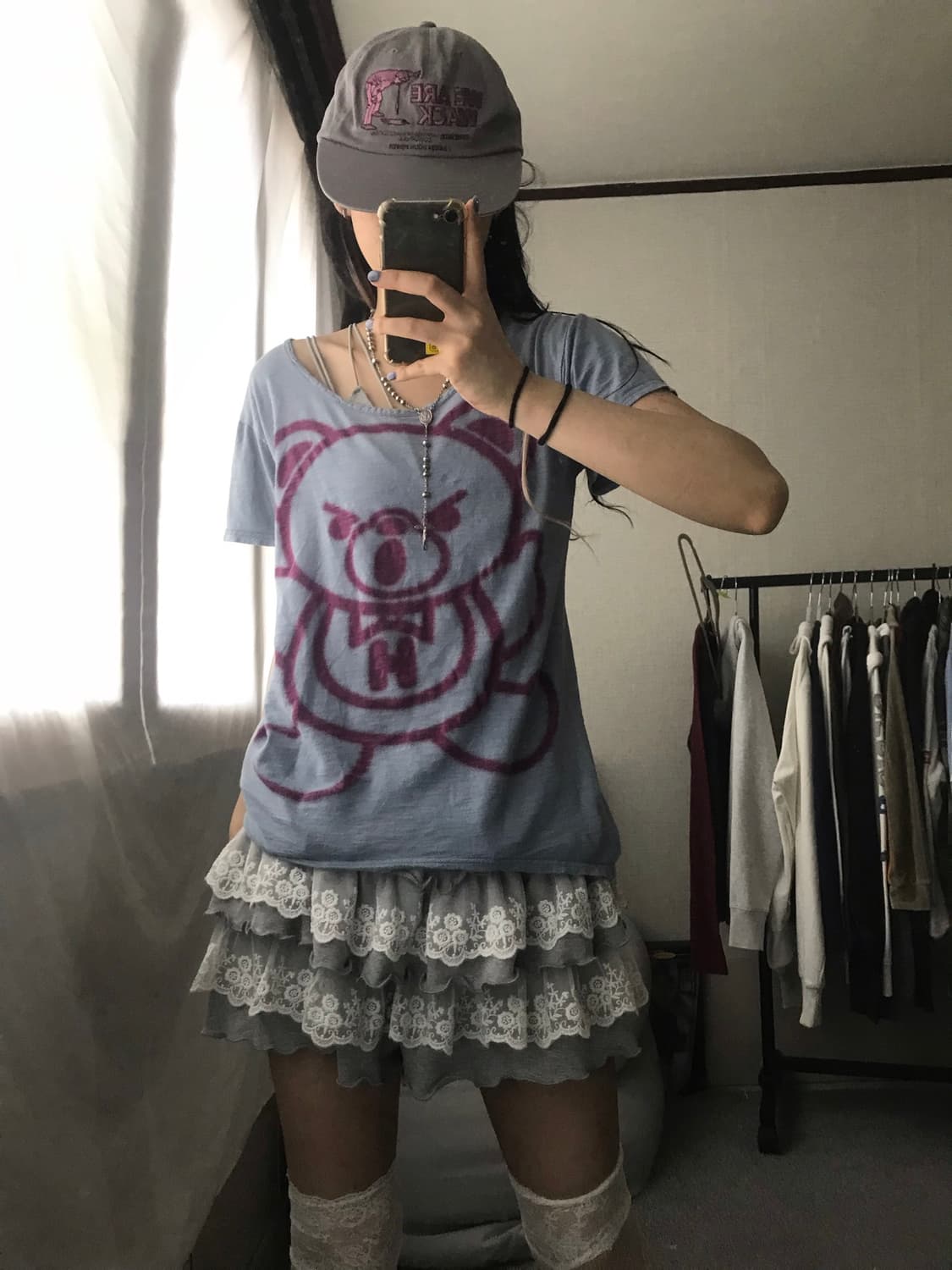 히스테릭글래머 퍽베어 티셔츠 상품이미지7