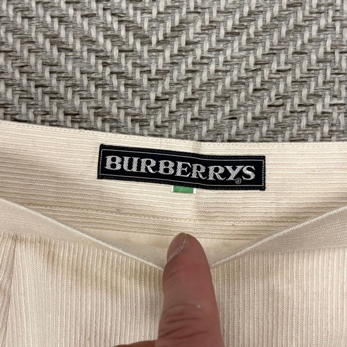 버버리 플리츠 코튼 스커트 v1104 상품이미지6