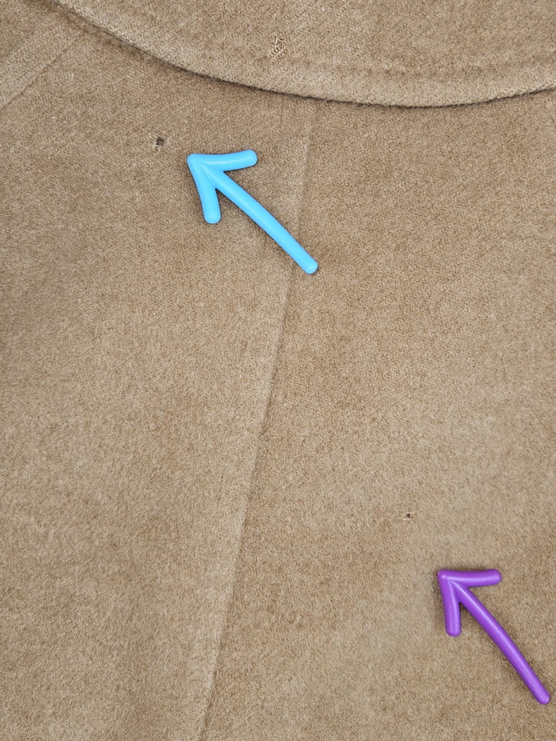 버버리 카멜 헤어 벨티드 코트 ( 상세설명참조 ) / 10534 상품이미지3