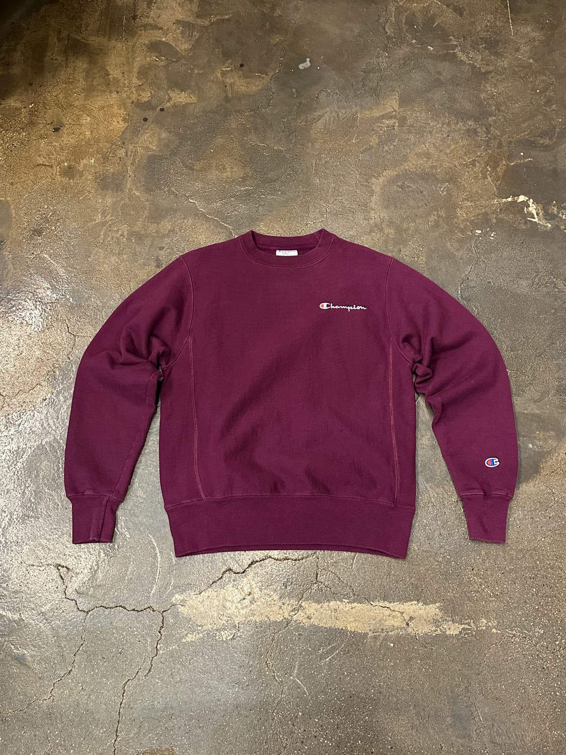 챔피온 리버스위브 스웻셔츠 버건디 S 상품이미지1