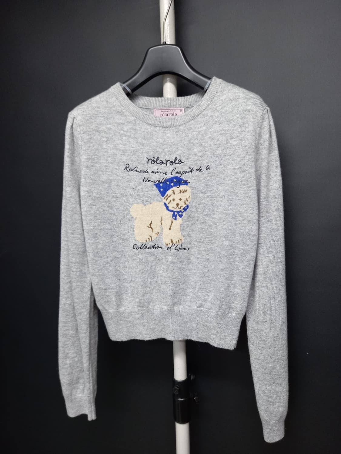 새 로라로라 춘추동 니트 블라우스 F 33-66 상품이미지3