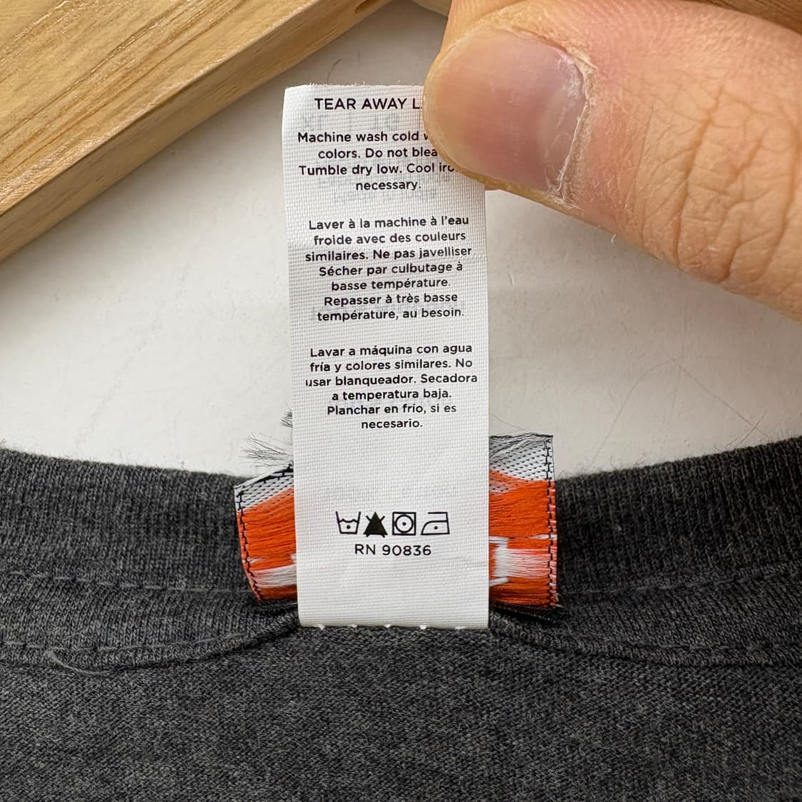 할리데이비슨 차콜 반팔 티셔츠 여성 XL 상품이미지7