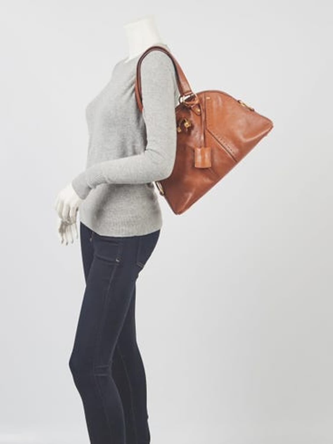 생로랑 뮤즈백 미듐 다크브라운 (정품) 상품이미지2