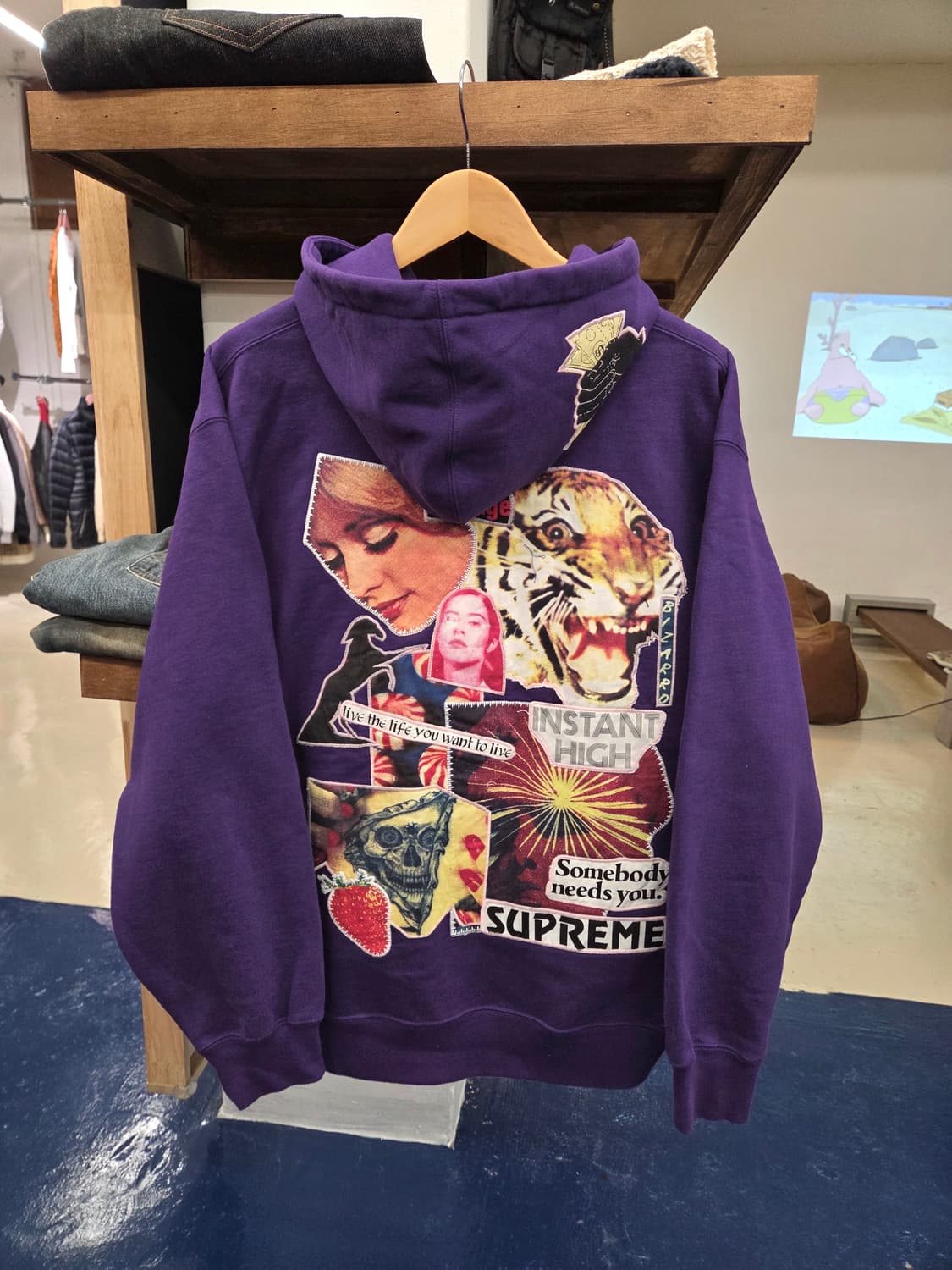 Supreme 슈프림 인스턴트 하이 패치스 후드티 상품이미지1