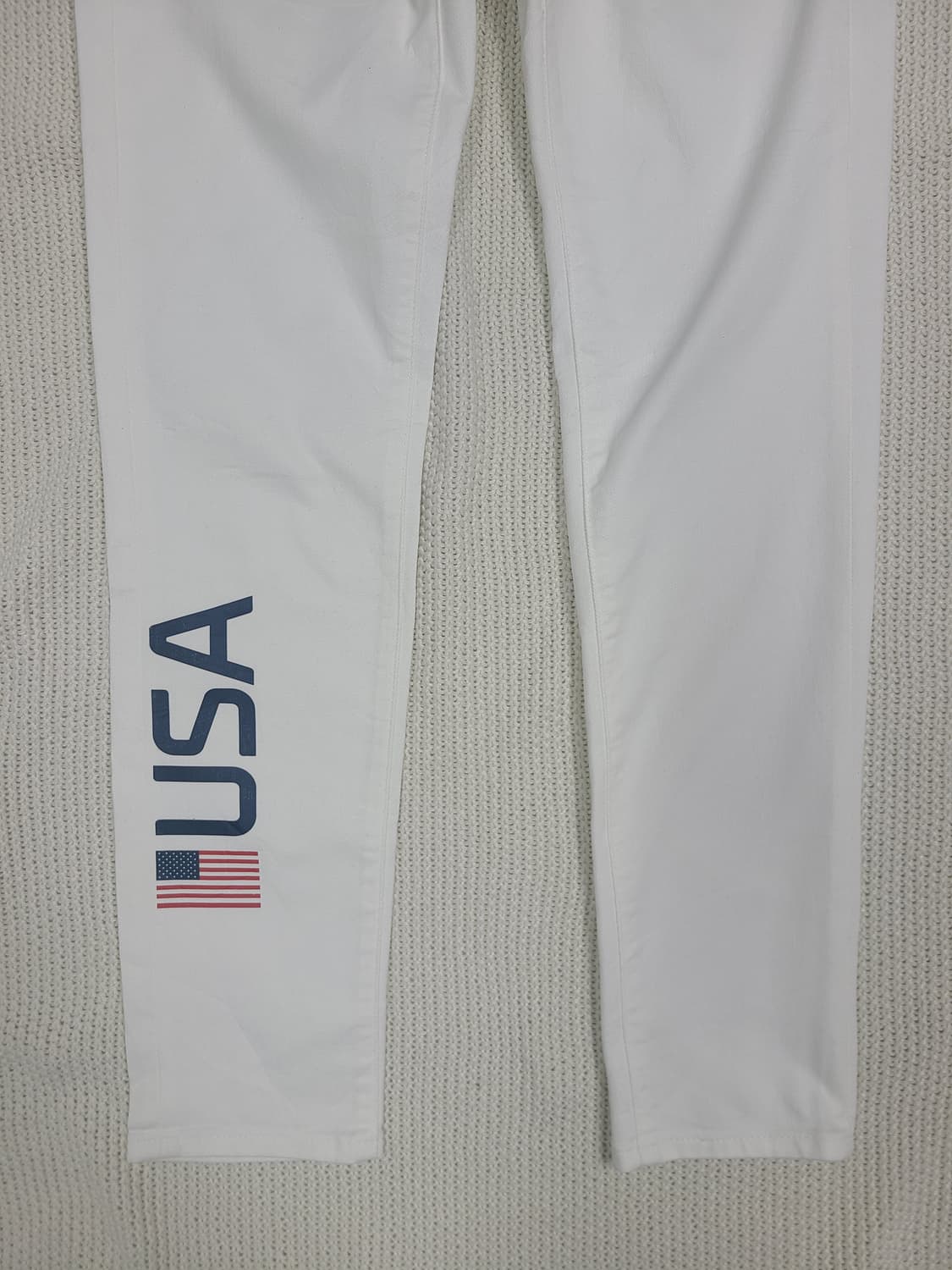 폴로 랄프로렌 x TEAM USA 2020 올림픽 White jeans 상품이미지2