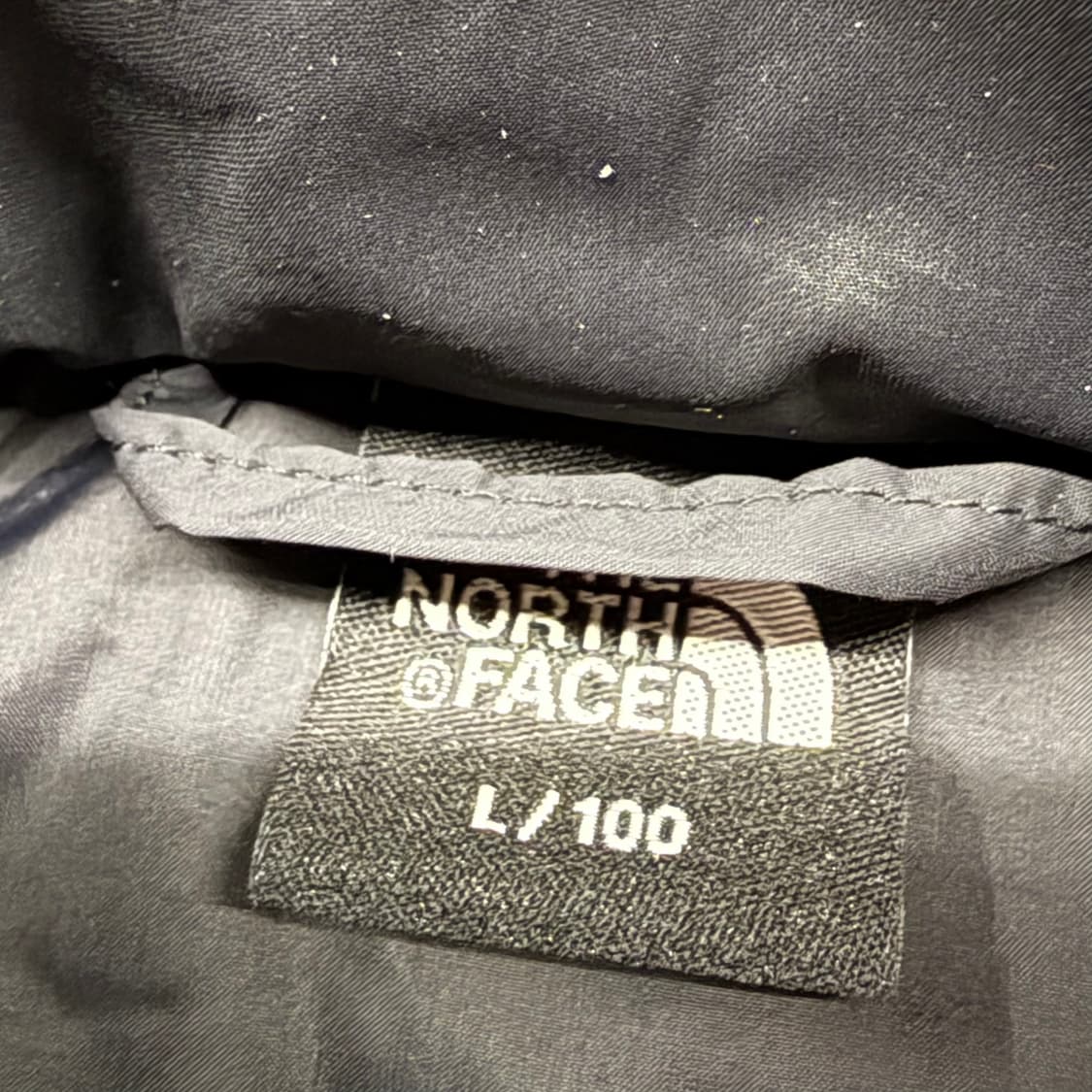[정품/L] 노스페이스 블랙 경량 패딩 자켓 b15 상품이미지5