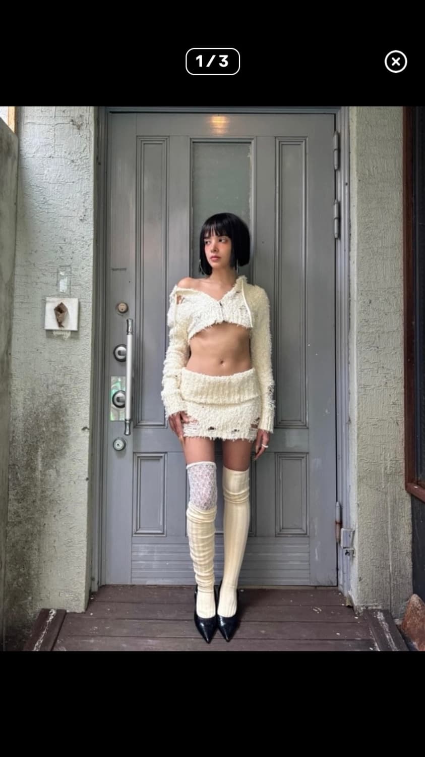 비엔프롬 니트 셋업 상품이미지1