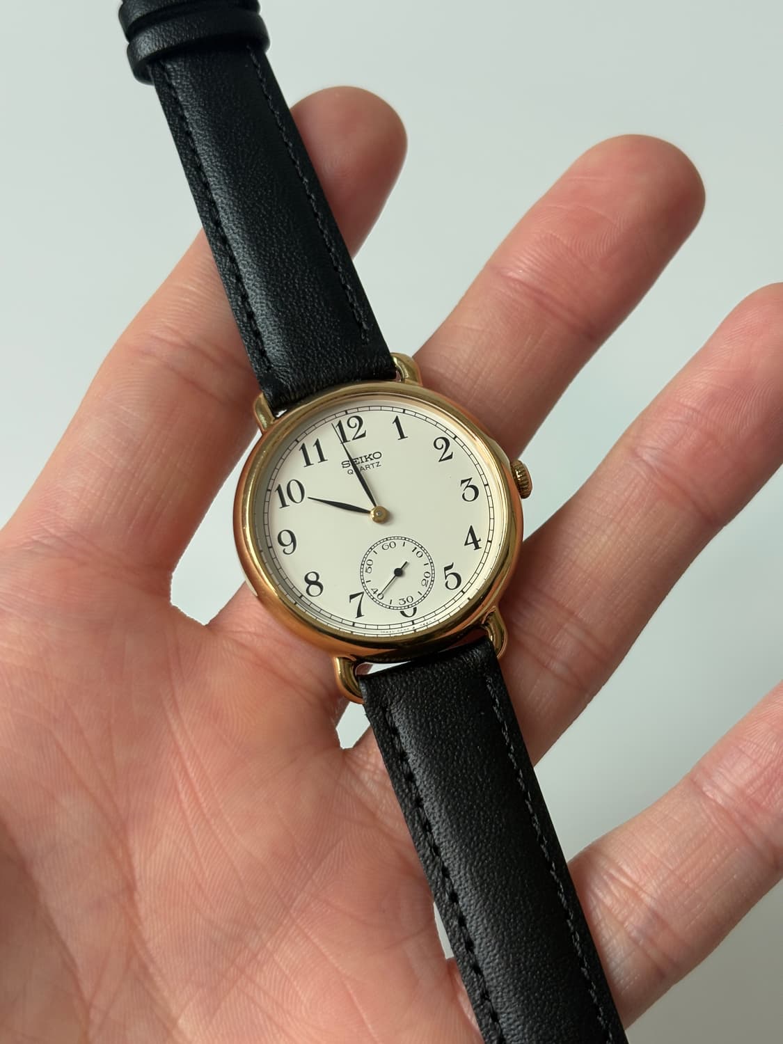 1980s Small Seconds Gold Quartz 상품이미지2