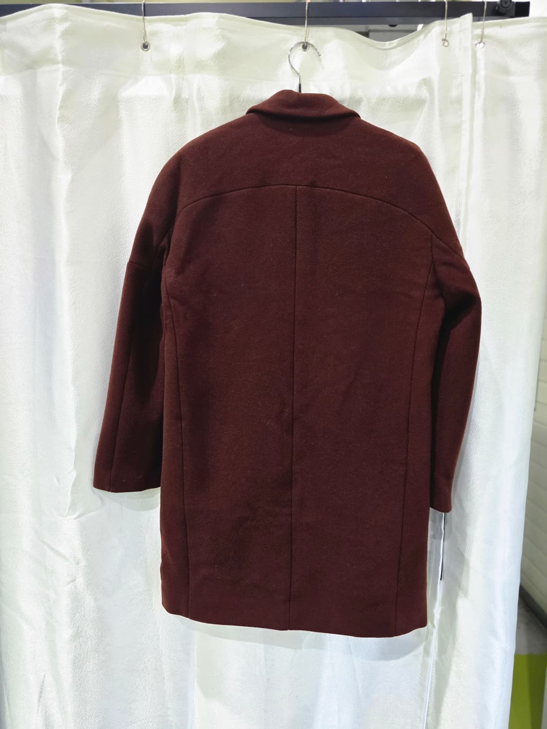 지오 송지오 울 90% 고급 퀼팅 코트 100 상품이미지3