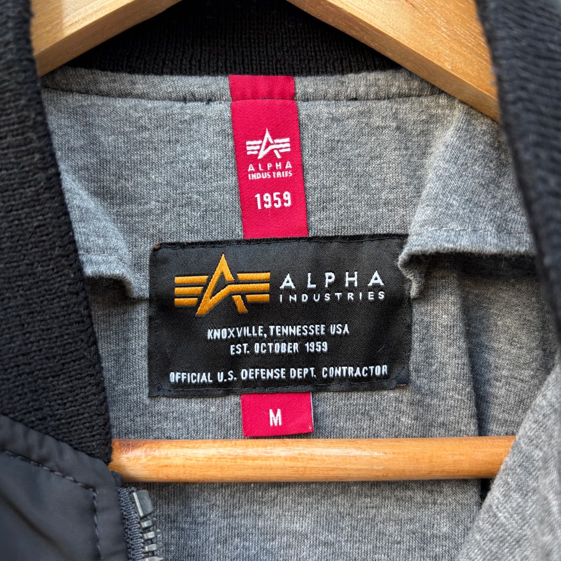 Alpha 알파 나일론 봄버 자켓 상품이미지3