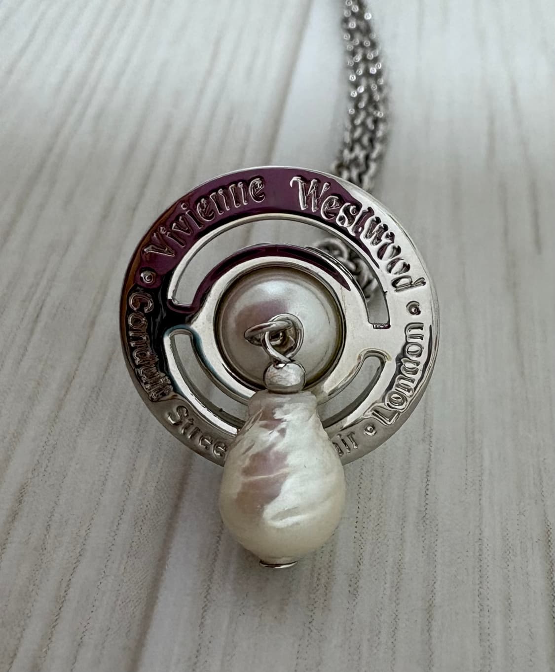 비비안웨스트우드 알렉사 목걸이 실버 상품이미지3