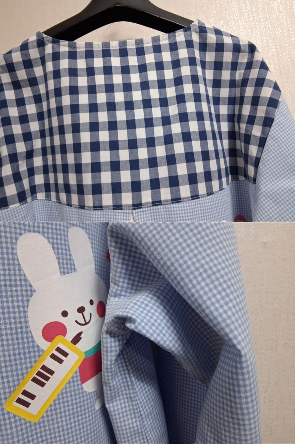 일본빈티지 긴팔소매 케릭터 앞치마 케릭터 에이프런 77까지
 상품이미지7