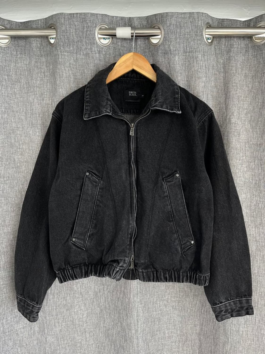 빈티지 크롭 데님 블루종 자켓/#3382 상품이미지2