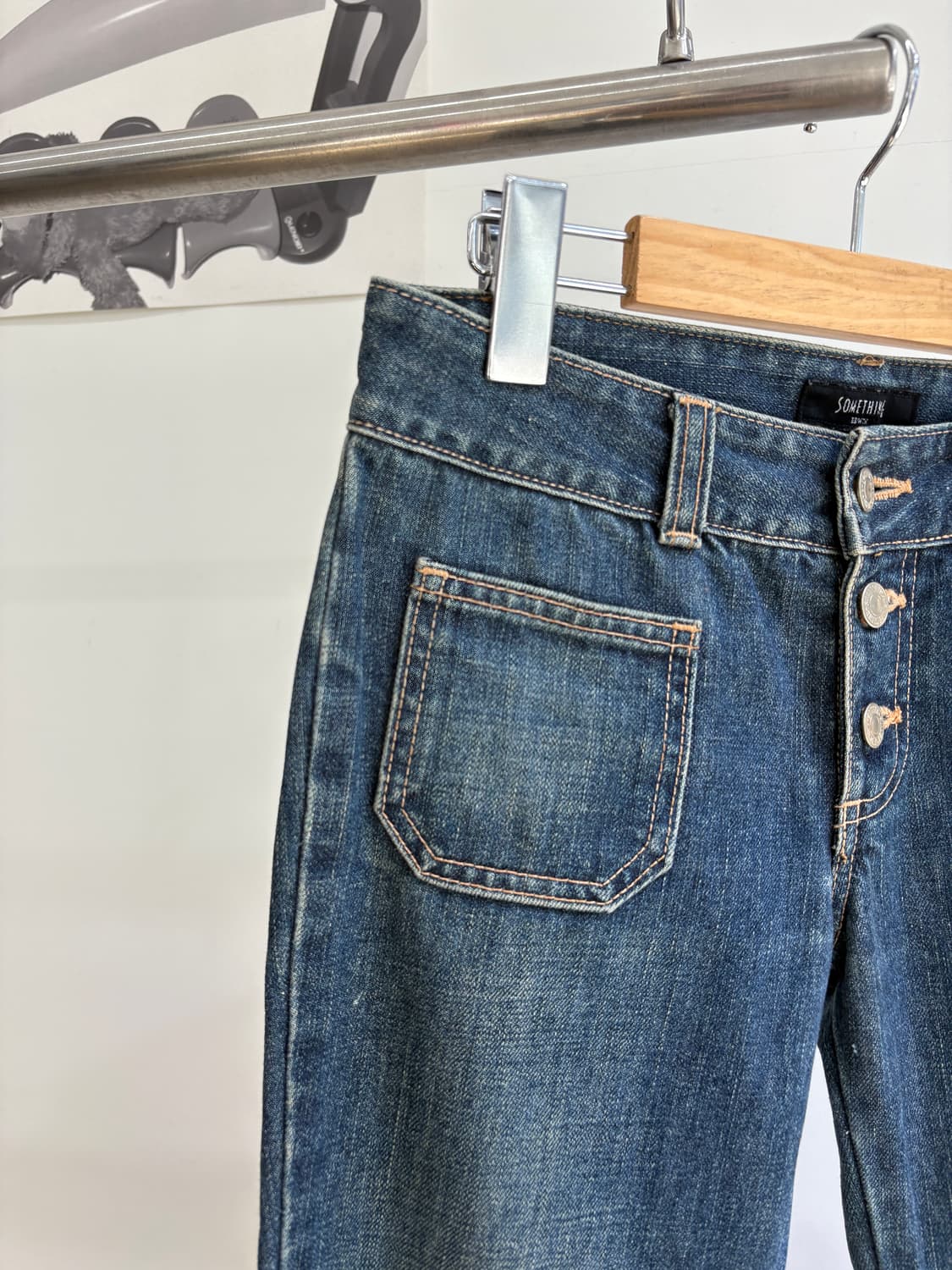 SOMETHING BY EDWIN (Made in Japan) 부츠컷데님 상품이미지3