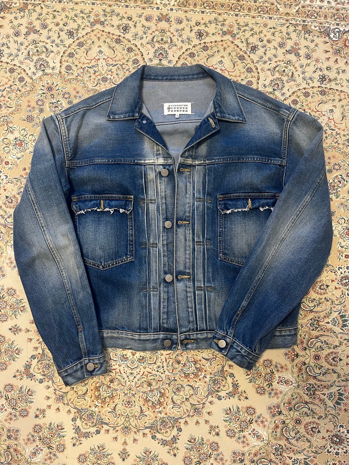 마르지엘라 디스트레스드 데님 자켓 상품이미지1