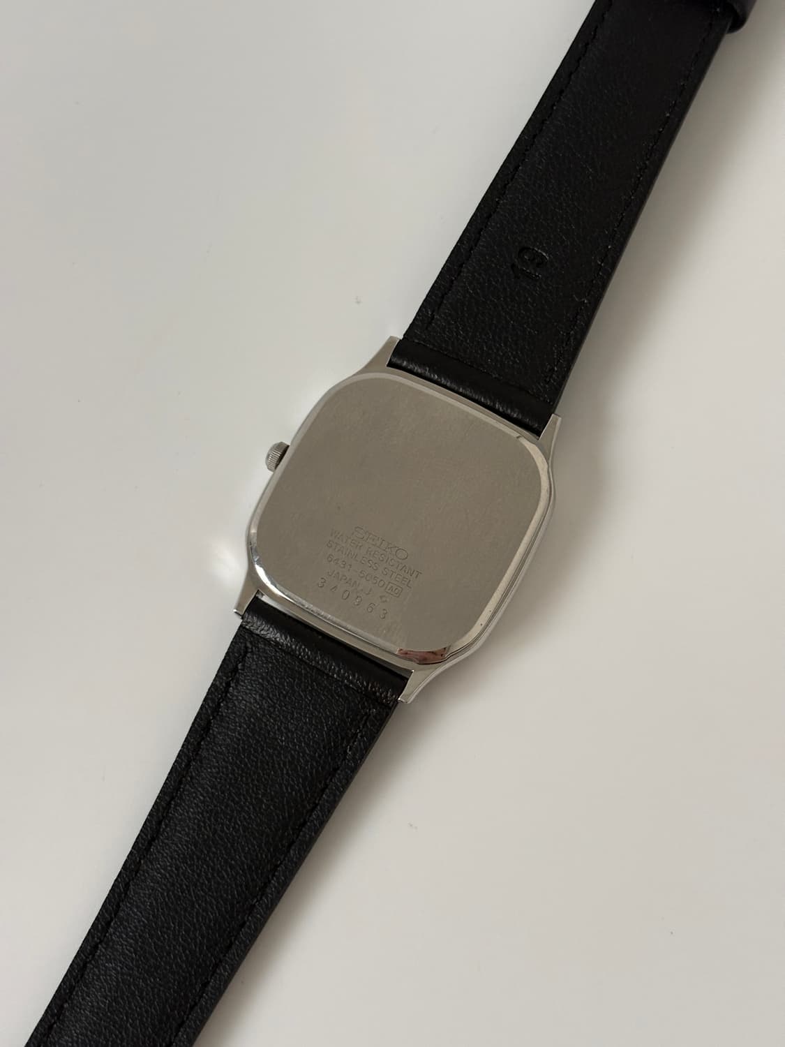 1980s Chariot Silver Square Quartz 상품이미지7