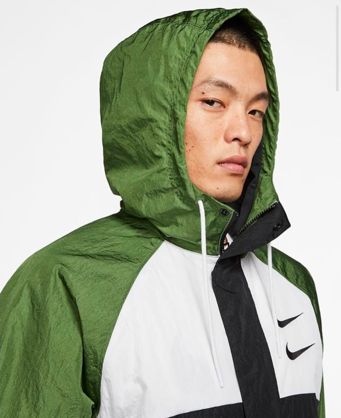 나이키 더블 스우시 우븐 후디 바람막이 L 100 105 상품이미지3