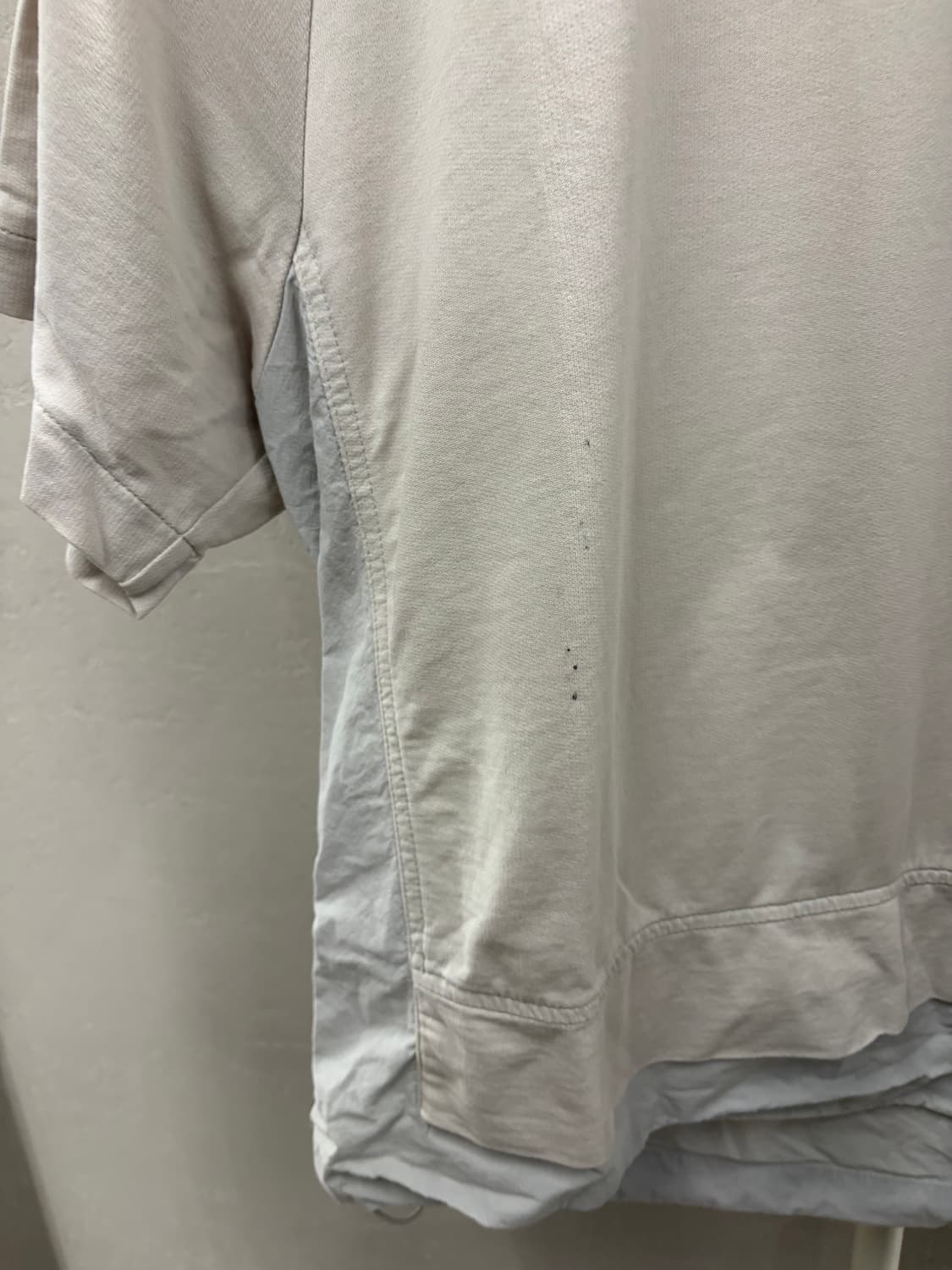 타임 반팔 티셔츠 베이지 100 상품이미지4