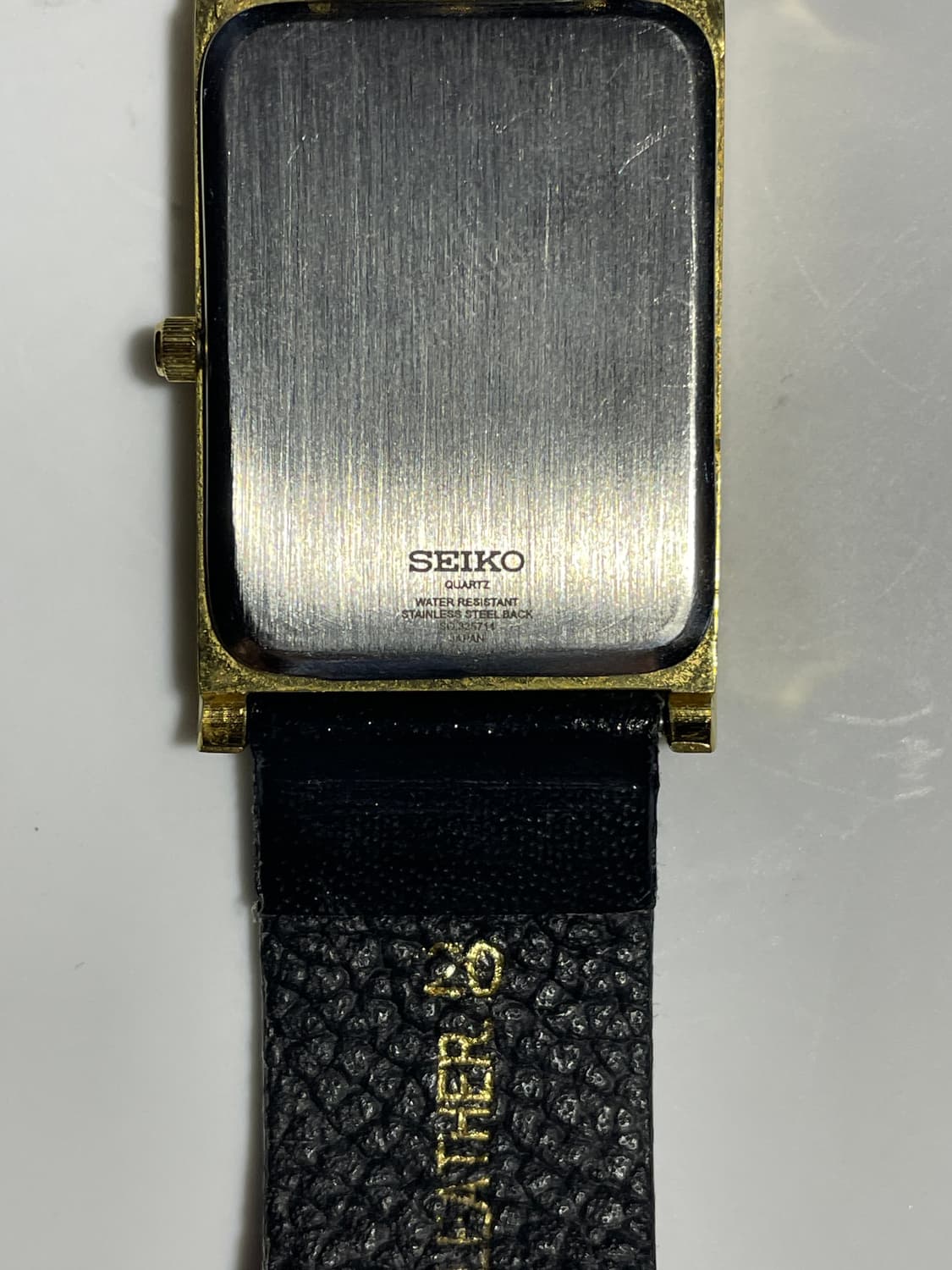 SEIKO - Seiko SQ Tank Silm gold 상품이미지5
