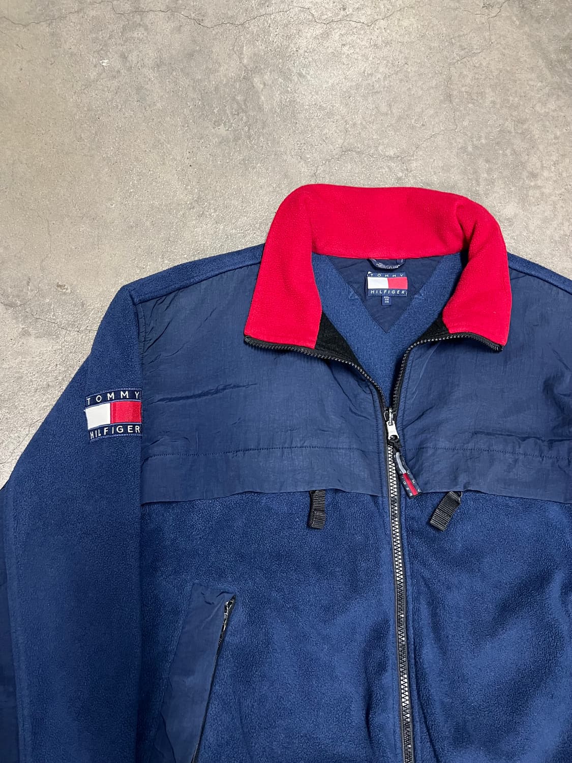 (BIG SIZE)1990s TOMMY 타미힐피거 플리스자켓 상품이미지7