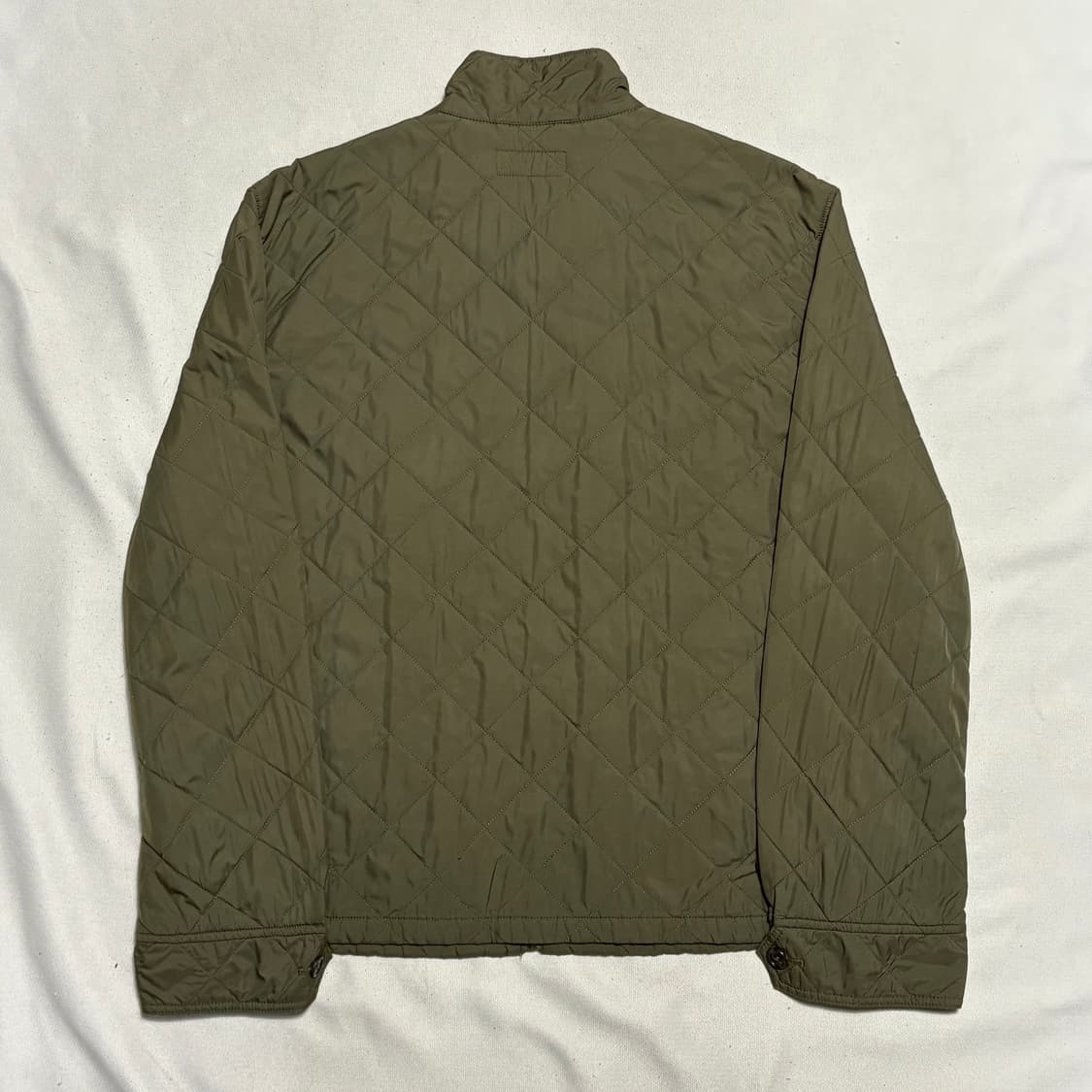 L 폴로랄프로렌 넥 버클 카키 퀼팅 자켓 상품이미지3