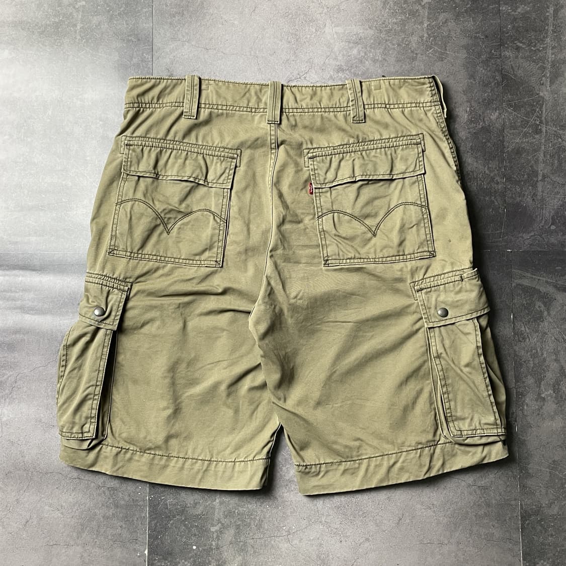 LEVI'S 리바이스 빈티지 카키 카고 하프 팬츠 A01149 상품이미지5