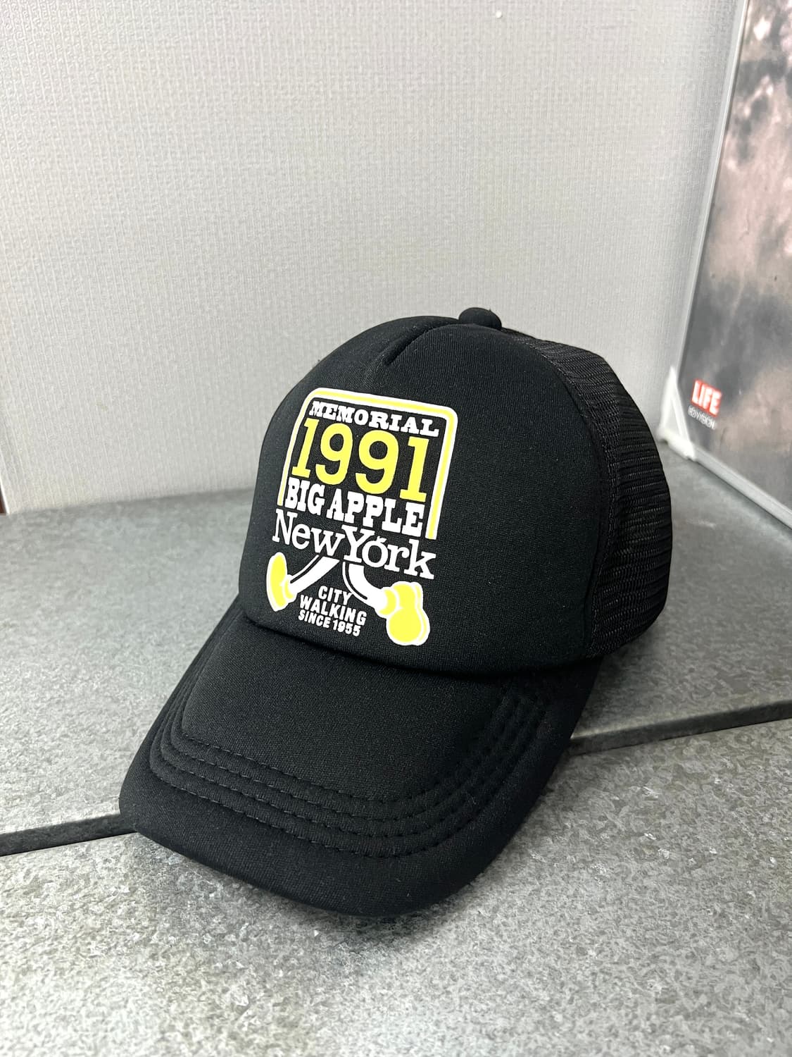 BEAMS-BIG APPLE 1991 MESH CAP  상품이미지1