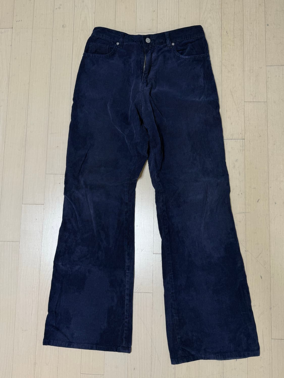 AFB 스터드 플레어드 코듀로이 팬츠 xl 상품이미지2