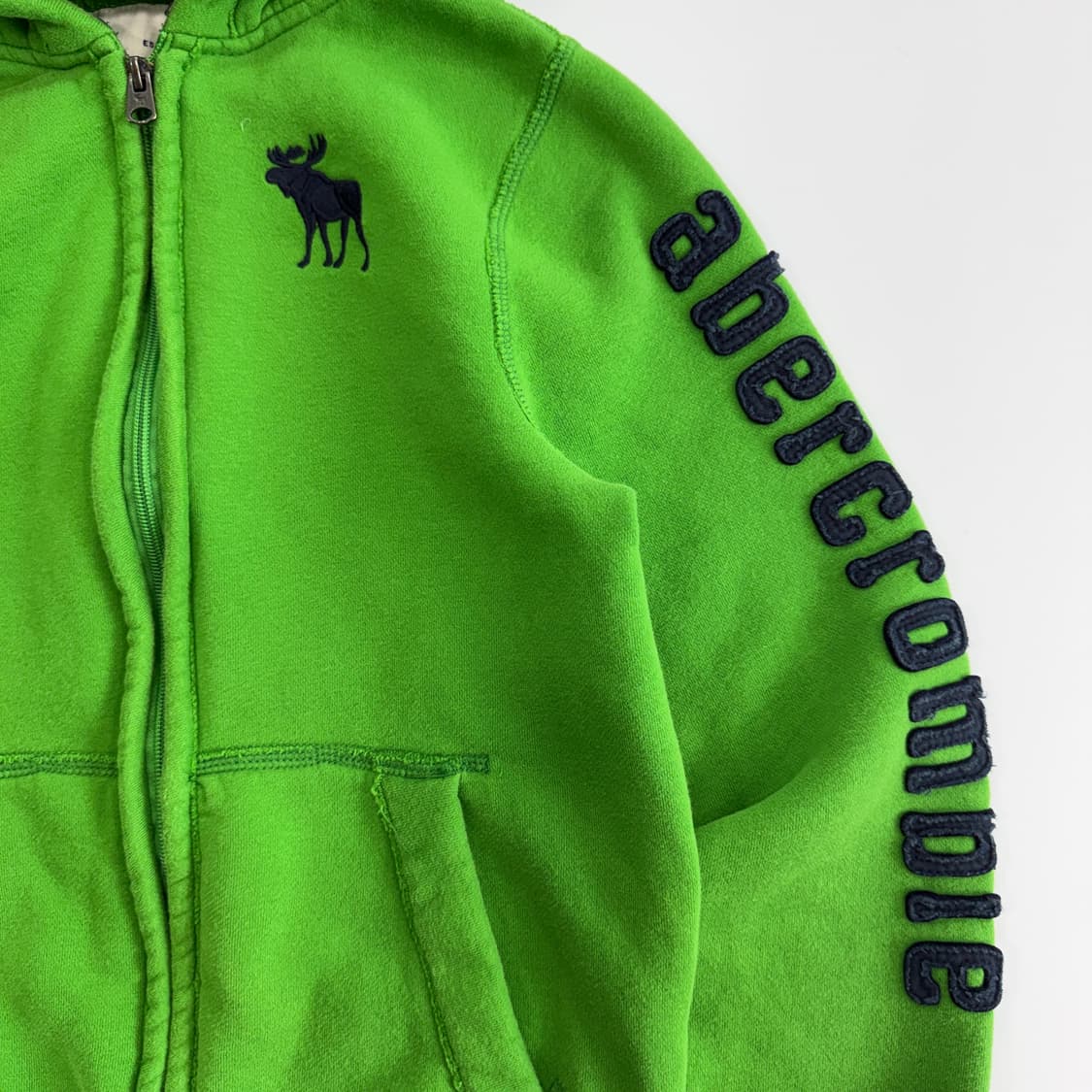 Abercrombie 아베크롬비 자수 후드집업 상품이미지4