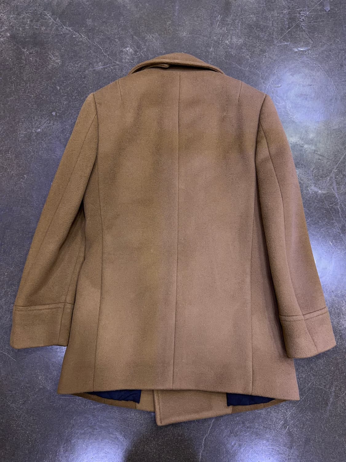 타임옴므 클래식 피코트 울 캐시미어 블렌드 카멜 95 상품이미지2