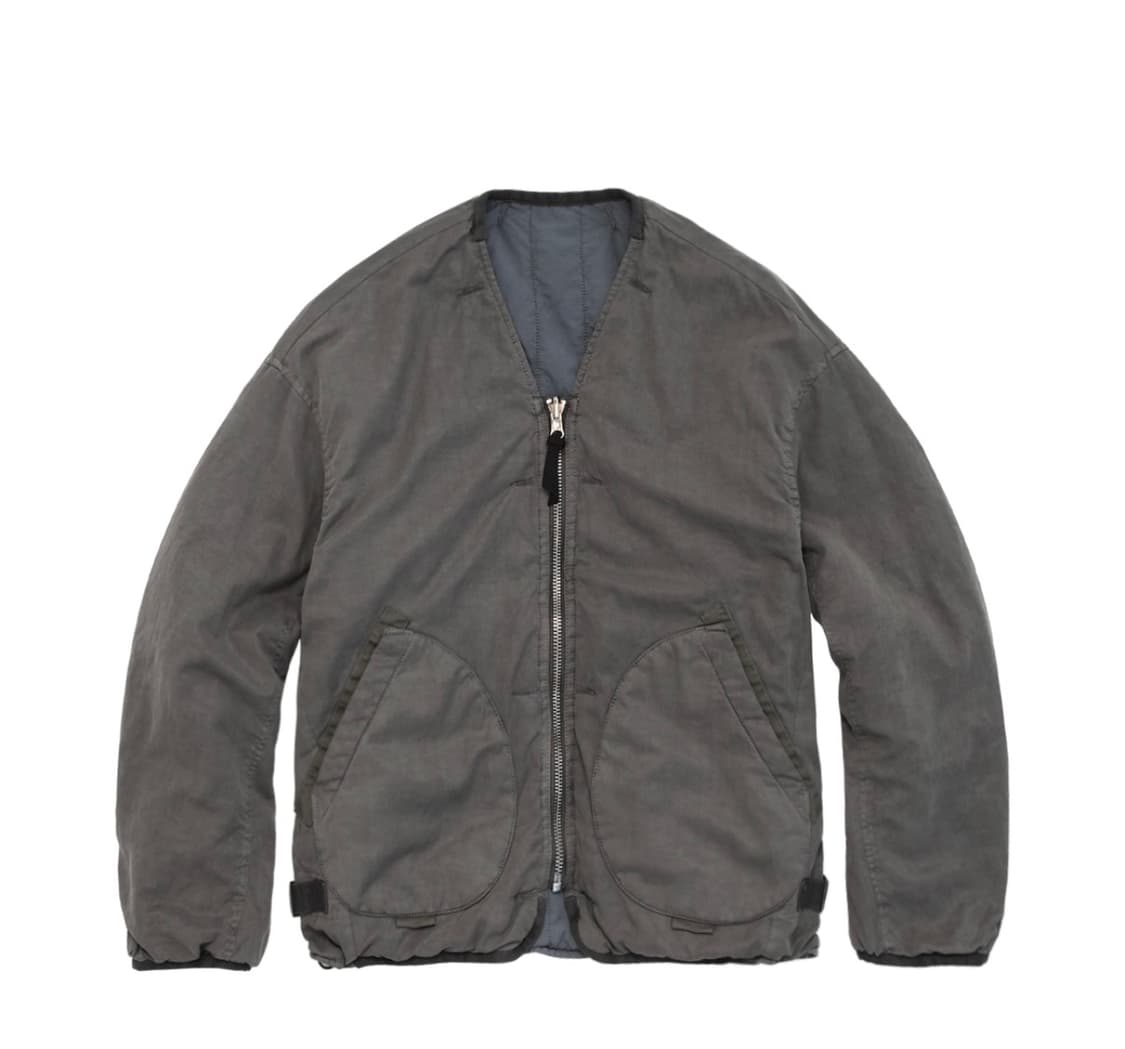 [4] 폴리테루 리버시블 라이너 자켓 세이지 그레이 제이드 상품이미지1