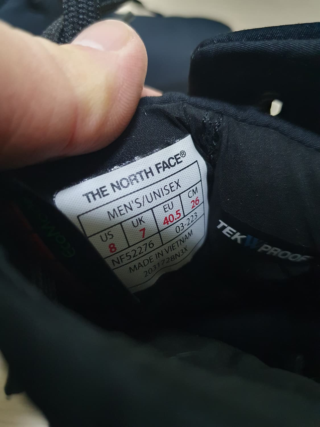 노스페이스 험프백 방한화 260 상품이미지10