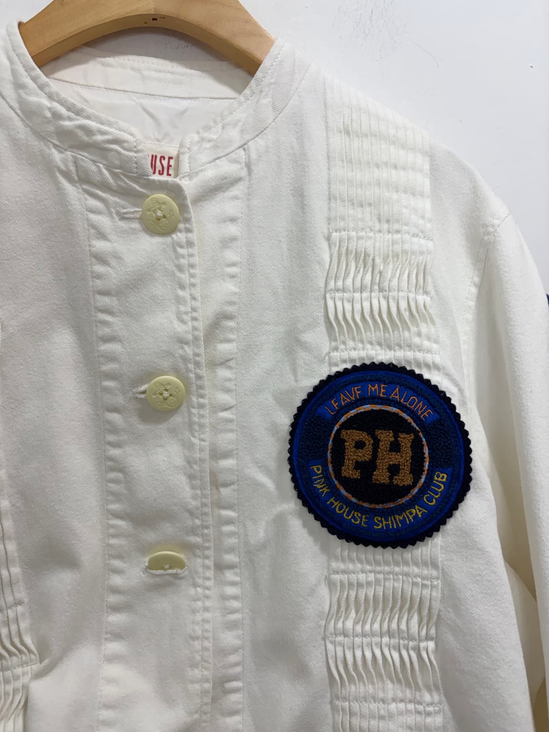 Pink house 핑크 하우스 셔츠형 자켓 상품이미지6