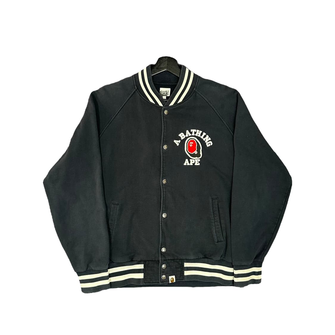 Bape OG varsity jacket L 상품이미지1