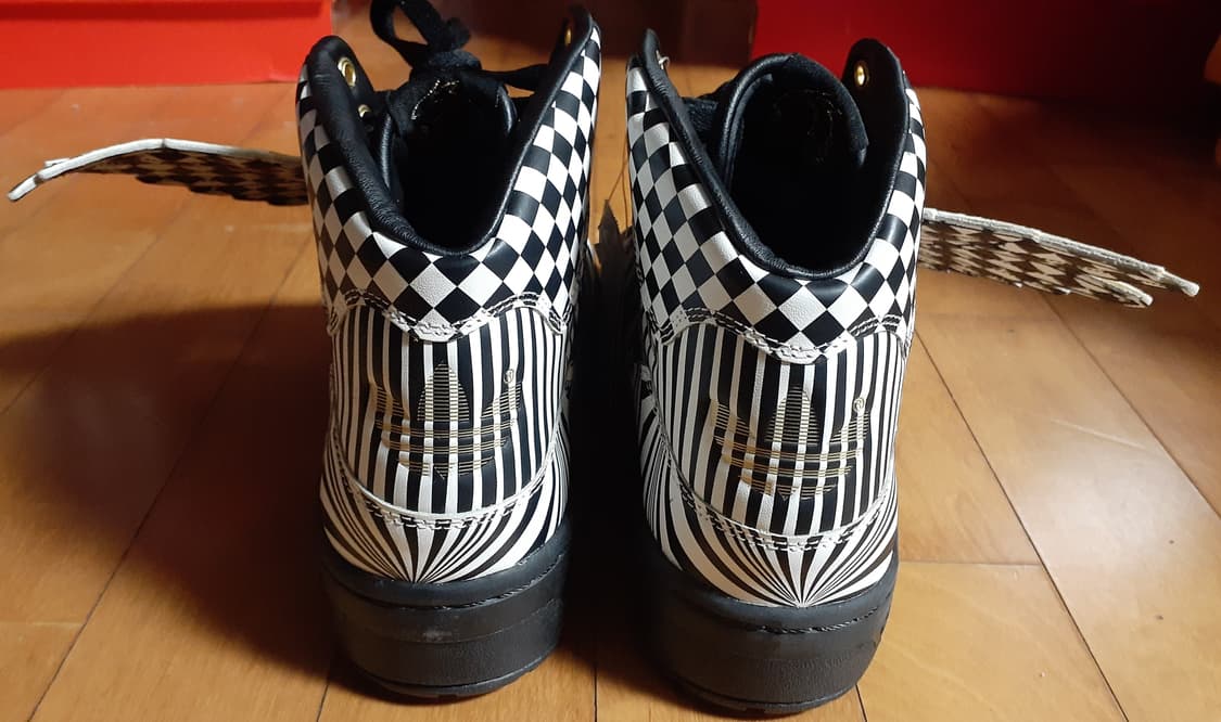 아디다스 제레미스캇 윙 체커보드 260-새상품  상품이미지5