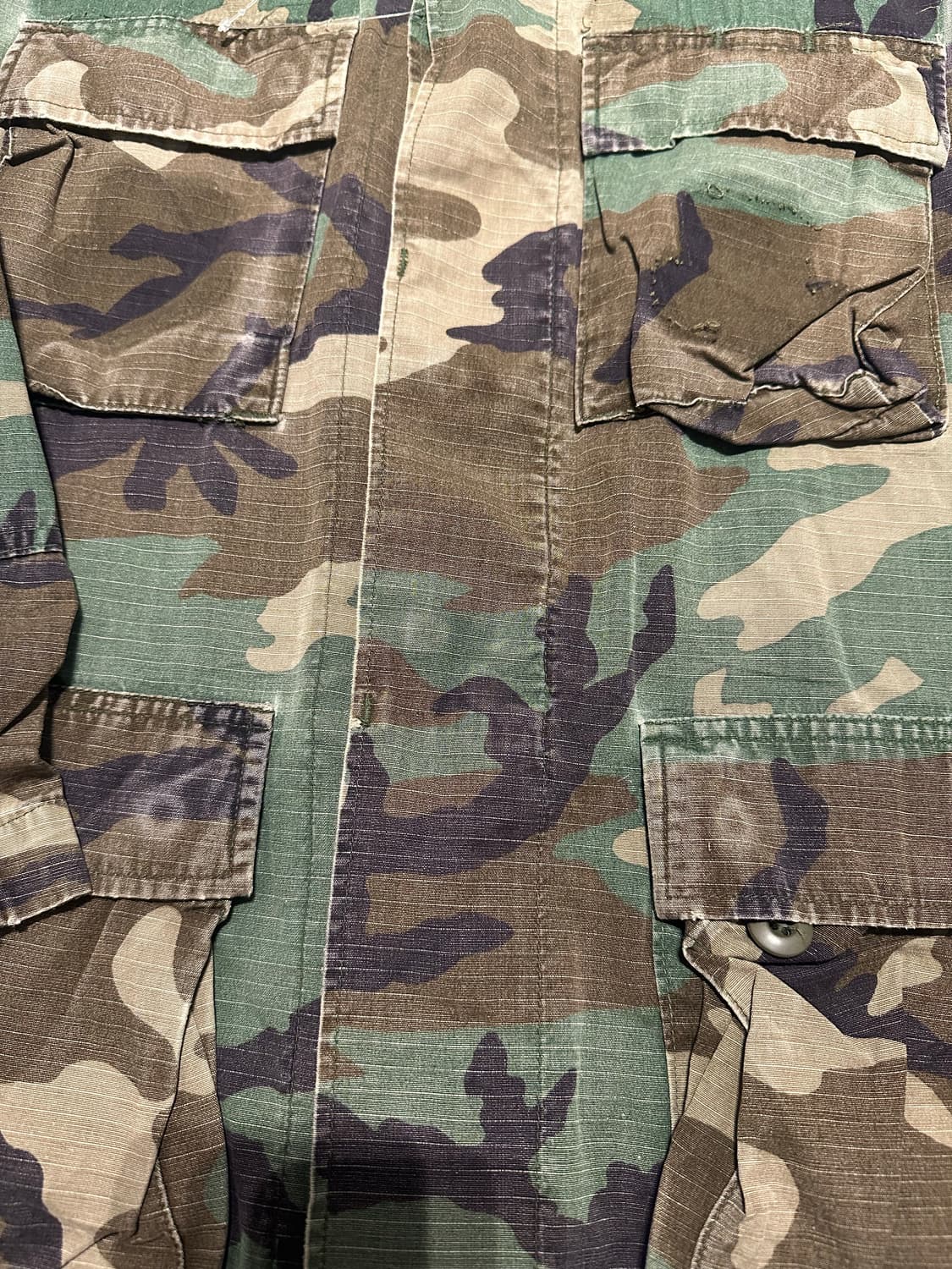90s us army 우드랜드 오리지널 카모 BDU자켓  m 상품이미지3
