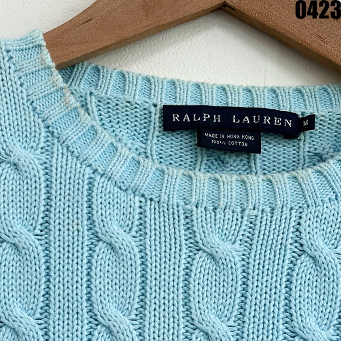 랄프로렌 케이블 니트 스웨터 M 0423  상품이미지7
