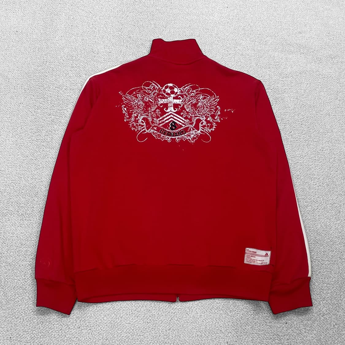 아디다스 스티븐 제라드 스웨트 트랙탑 레드 상품이미지2