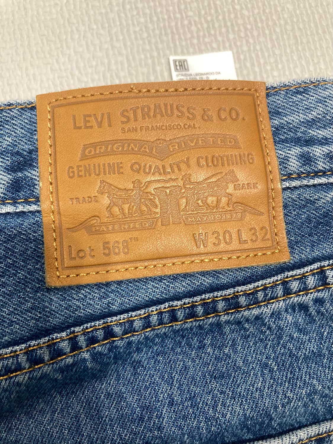 리바이스 루즈 스트레이트 568 30 상품이미지4