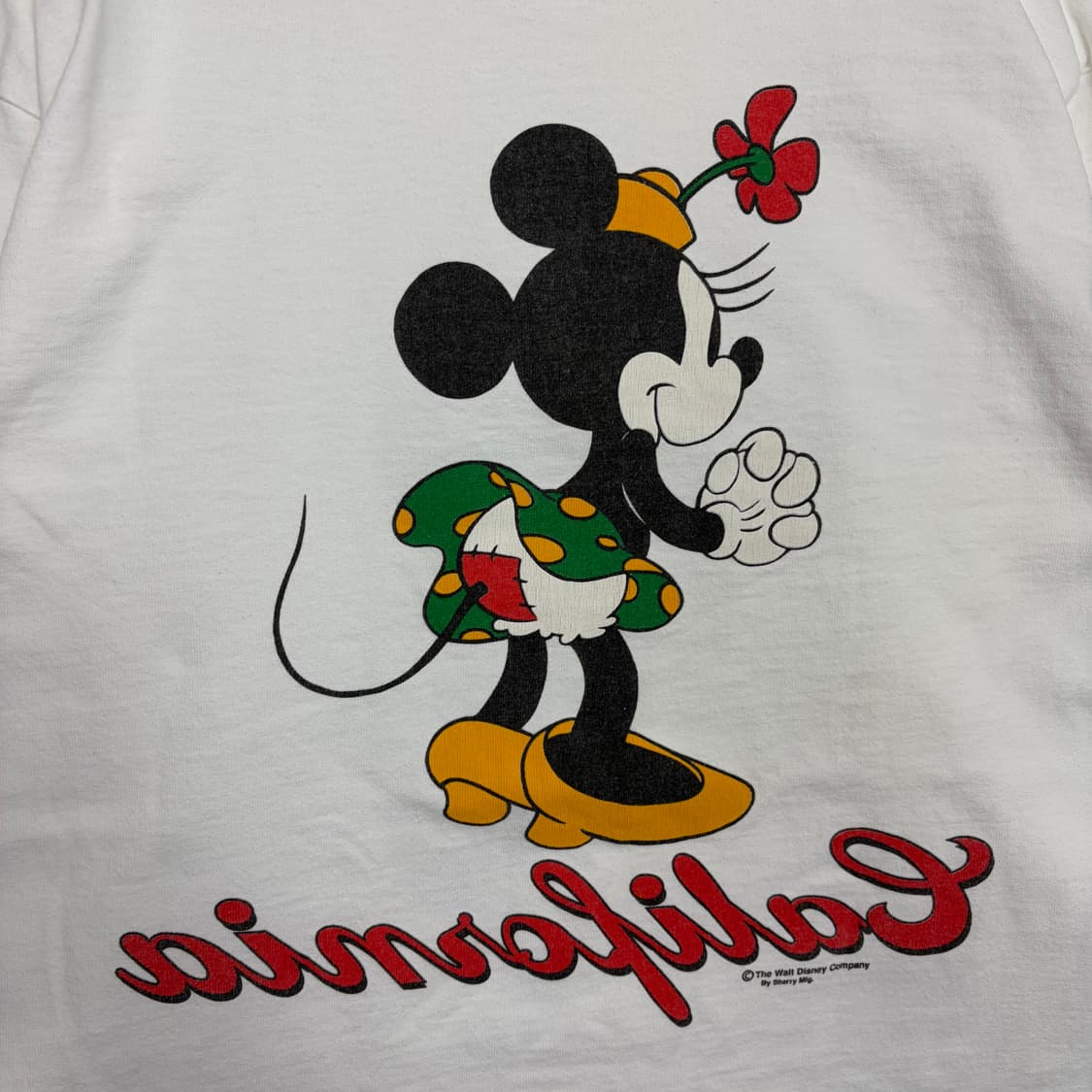 90s 디즈니 미니마우스 티셔츠 상품이미지8