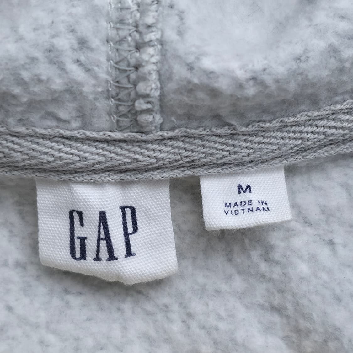 [M] GAP 갭 그레이 후드집업 상품이미지5
