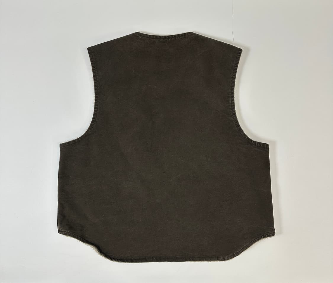 칼하트 플리스 라이너 캔버스 베스트 L 상품이미지3