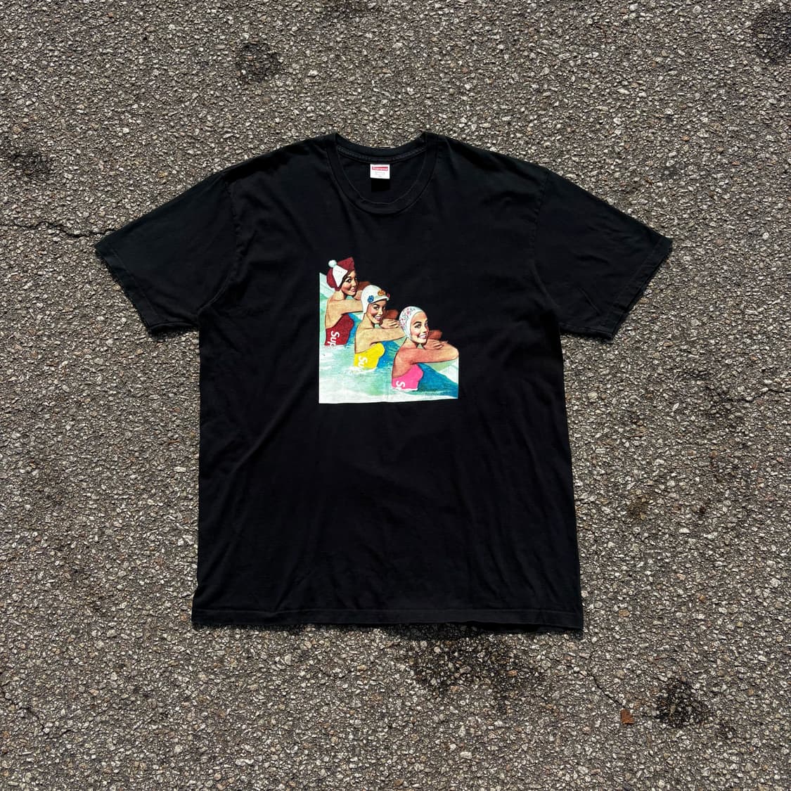 Supreme 슈프림 18ss 스위머스 반팔 티셔츠 상품이미지2