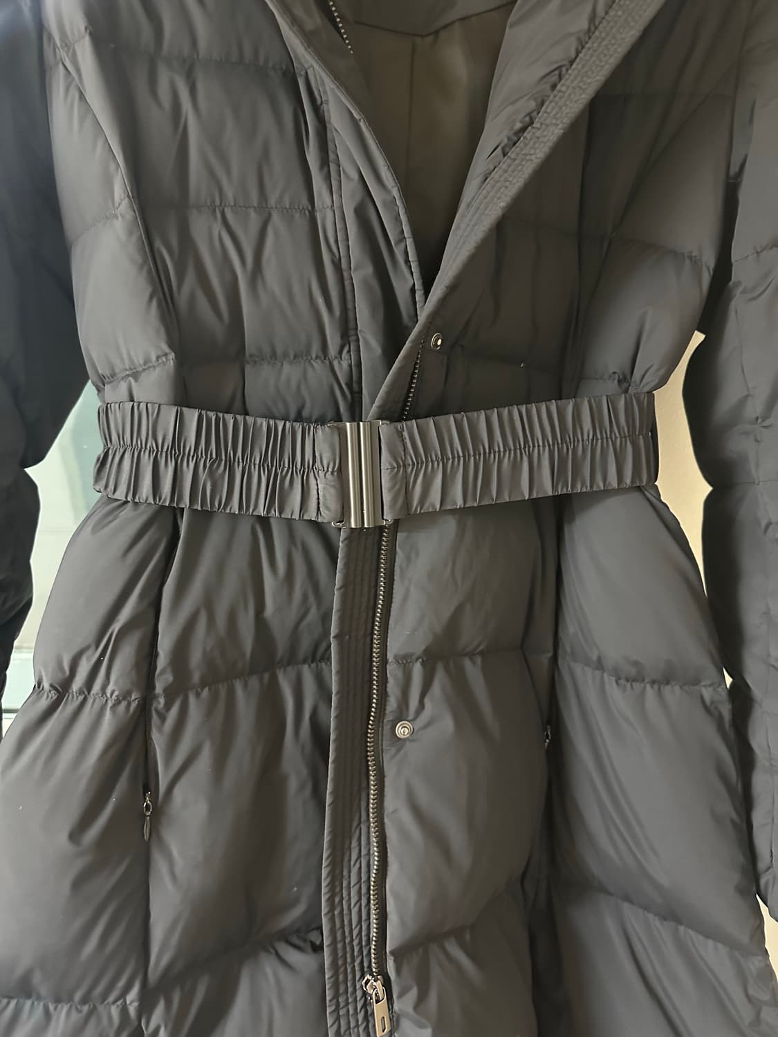 로엠 폭스퍼 롱패딩 M 상품이미지2