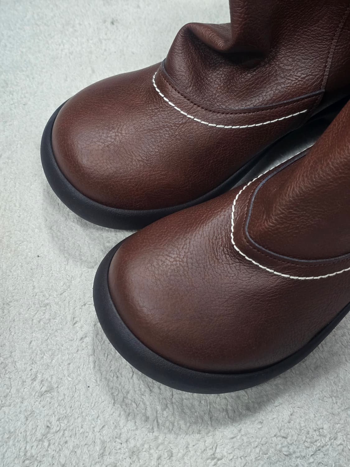 리겟타 카누 부츠 에그힐 플랫 사이드 새상품 상품이미지4