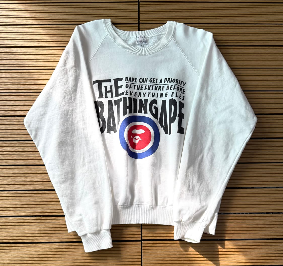 90s 베이프 스웻셔츠 상품이미지2