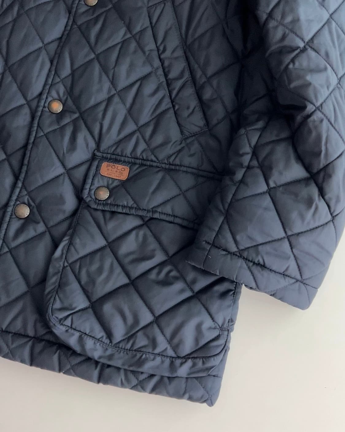 폴로 랄프로렌 코듀로이 카라 퀼팅 자켓 S 상품이미지5