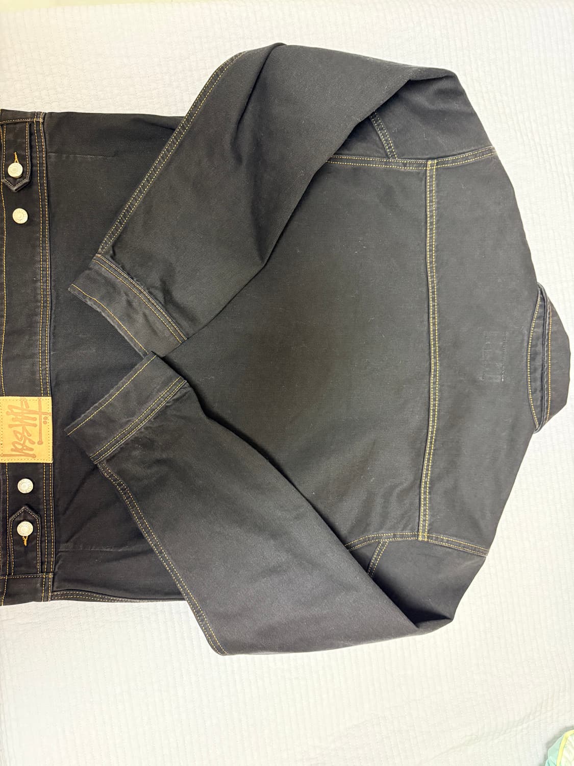 스투시 데님 워크자켓(m) 상품이미지4