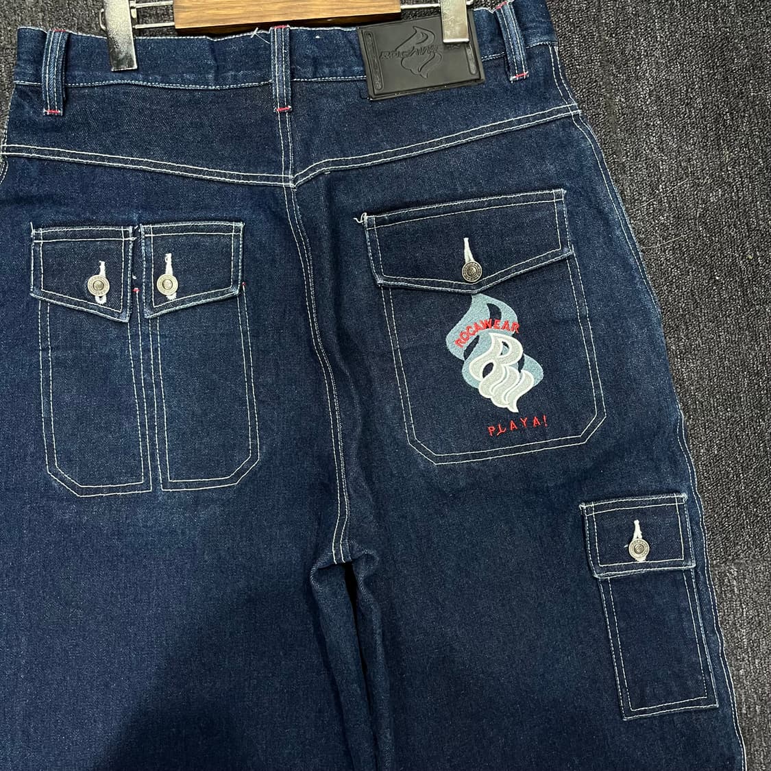 로카웨어 힙합 데님팬츠 상품이미지7